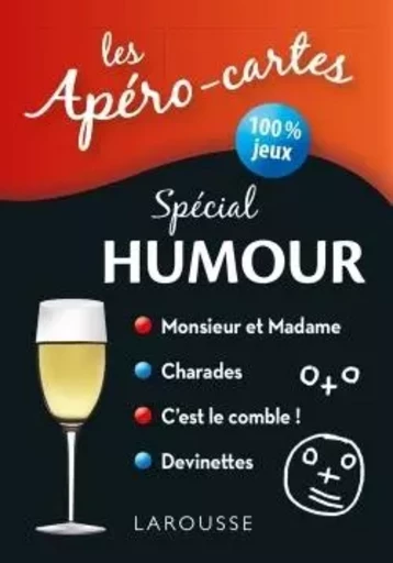 Apéro-cartes spécial Humour -  ANONYME - LAROUSSE