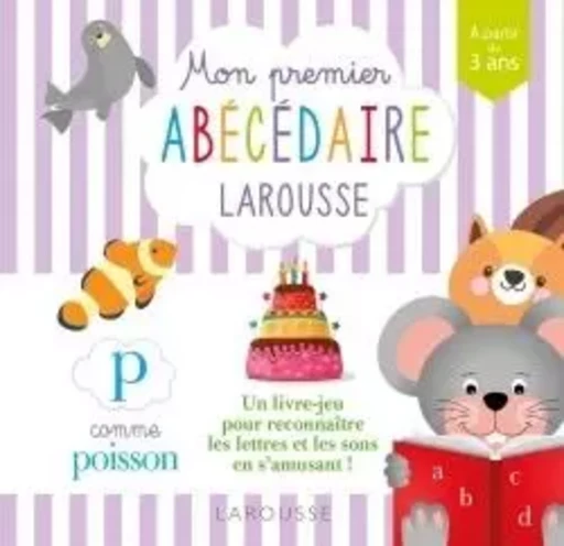 Mon premier ABECEDAIRE Larousse -  - LAROUSSE