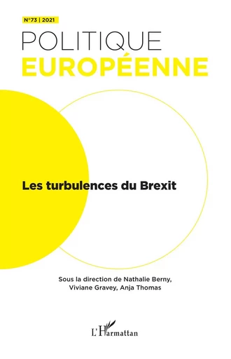 Les turbulences du Brexit - Nathalie Berny - Editions L'Harmattan