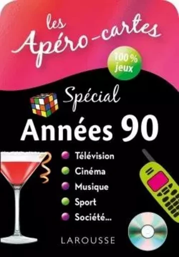 Apéro-cartes Spécial années 90 -  - LAROUSSE