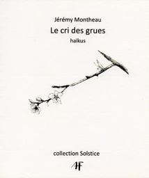 Le cri des grues