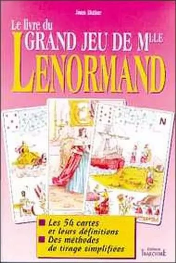 Livre du grand jeu de Mlle Lenormand -  Jean-Didier - PIKTOS