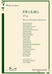 P.R.I.S.M.I n°10 "Regards croisés entre l'Italie et l'Europe centrale et orientale"