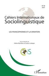 Cahiers internationaux de sociolinguistique