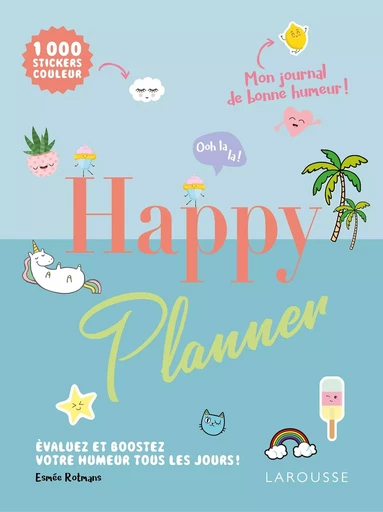 Happy planner - Esmée Rotmans - LAROUSSE