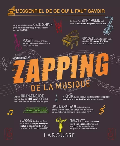 Le zapping de la musique -  - LAROUSSE