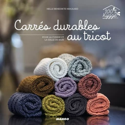 Carrés durables au tricot