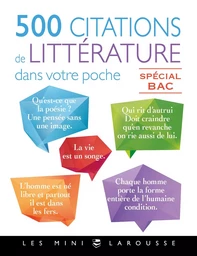 500 citations de français dans votre poche