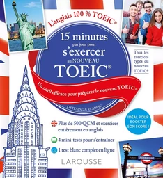 15 minutes par jour pour s'exercer AU TOEIC