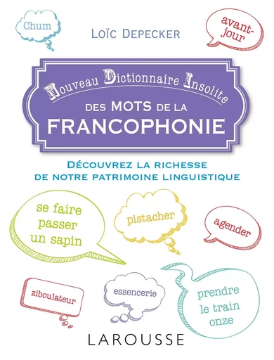 Petit dictionnaire insolite de la francophonie - Loïc Depecker - LAROUSSE