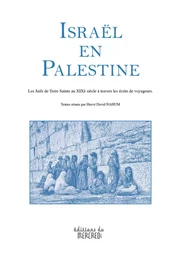 Israël en Palestine - les Juifs de Terre sainte au XIXe siècle à travers les écrits de voyageurs