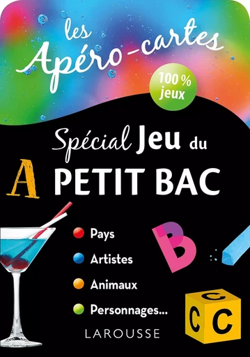 Apéro-cartes Jeu du Petit Bac -  Collectif - LAROUSSE