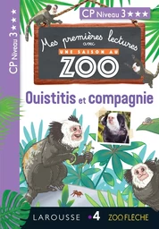 1ères lectures Une saison au Zoo - Ouistitis et compagnie