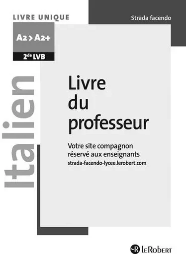 Strada facendo livre du profeseur 2nde - Marina Ferdeghini, Paola Niggi - Nathan