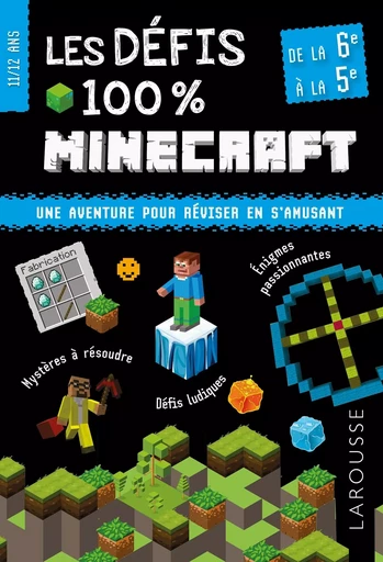 Les DEFIS 100 % Minecraft - David Plumel - LAROUSSE