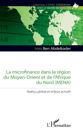 La microfinance dans la région du Moyen-Orient et de l'Afrique du Nord (MENA) - Ines Ben Abdelkader - Editions L'Harmattan