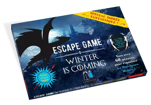 Escape game - Winter is coming - Grégoire Peuvion - LAROUSSE