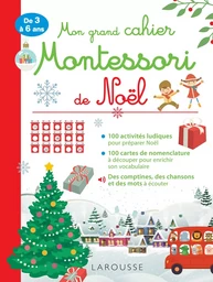 Mon grand cahier Montessori de Noel