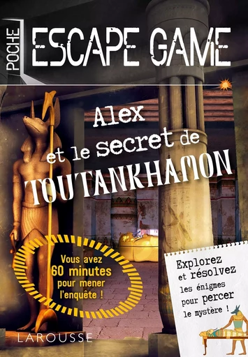 Escape game de poche spécial Toutankhamon - Vincent Raffaitin - LAROUSSE