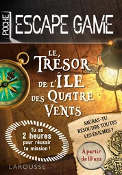 Escape de game de poche  - Le Trésor de l'île des Quatre Vents