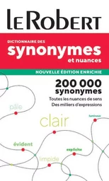 Synonymes et nuances - poche