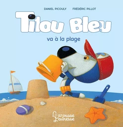 Tilou bleu va à la plage