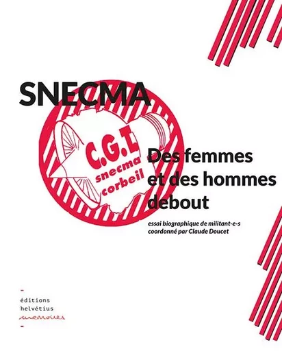 SNECMA, des hommes et des femmes debout - Claude Doucet - HELVETIUS