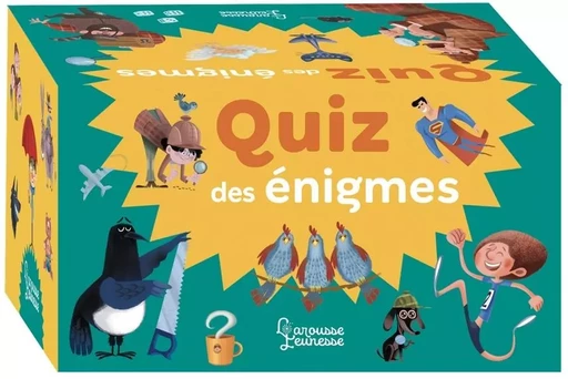 Quiz des énigmes - Caroline de Hugo - LAROUSSE