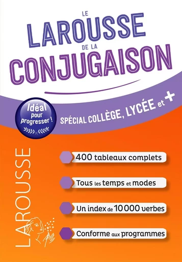 Le Larousse de la conjugaison -  Collectif - LAROUSSE