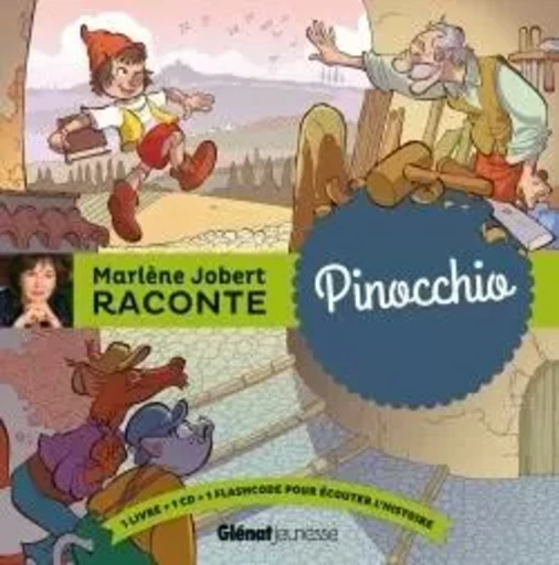 Pinocchio - Marlène Jobert - GLENAT JEUNESSE