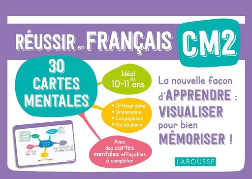 Cartes mentales Français CM2 - Caroline Jambon - LAROUSSE