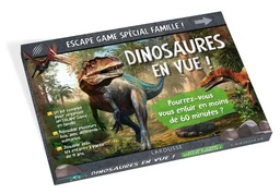 ESCAPE GAME spécial famille Dinosaures en vue