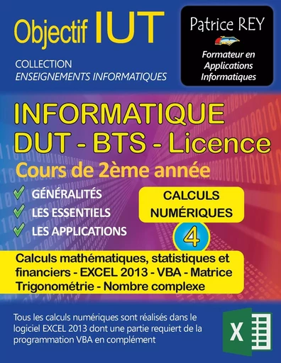 dut informatique - calculs numeriques (tome 4) - Patrice Rey - BOOKS ON DEMAND