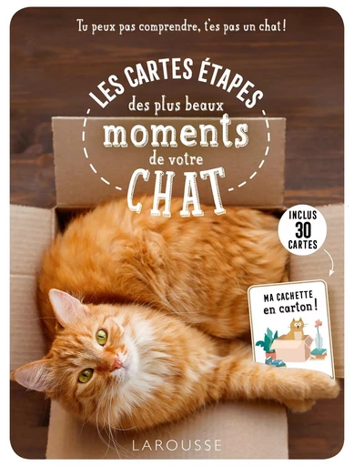 Les cartes étapes - Tu peux pas comprendre, t'es pas un chat -  - LAROUSSE