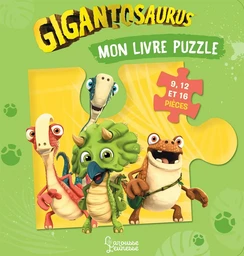 Mon livre puzzle Gigantosaurus