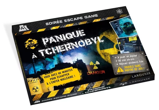 ESCAPE GAME Panique à Tchernobyl - Gilles Saint-Martin - LAROUSSE