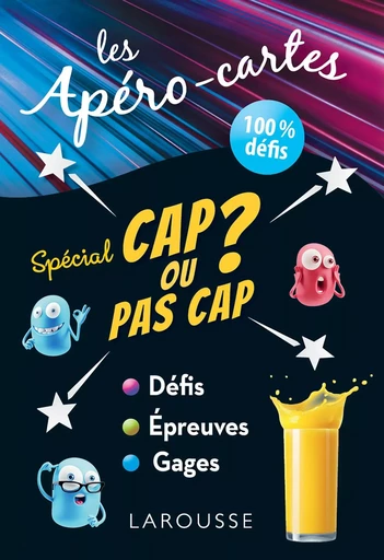 Apéro-cartes, cap ou pas cap -  Collectif - LAROUSSE