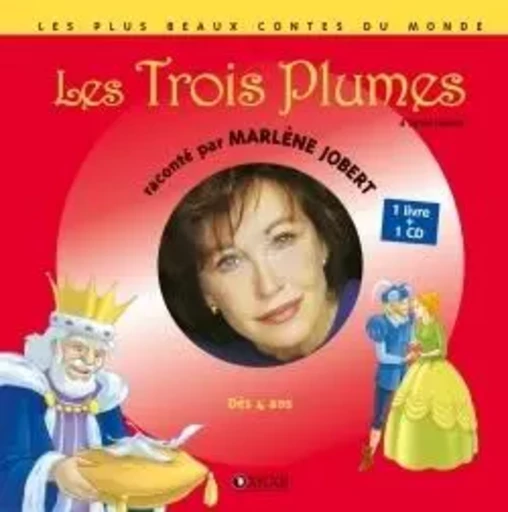 Les Trois plumes - Marlène Jobert - GLENAT JEUNESSE