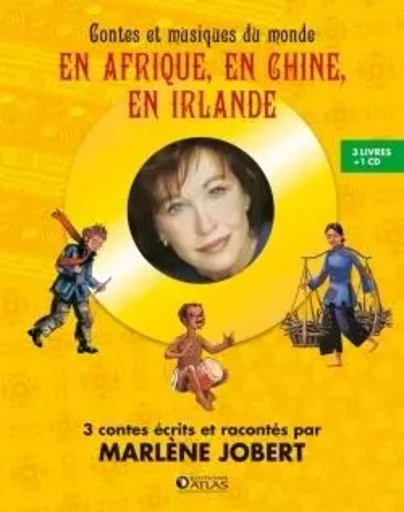 Coffret 3 contes et musiques du monde n°1 - Marlène Jobert - GLENAT JEUNESSE