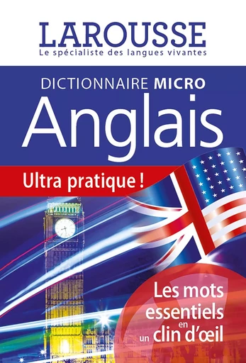 Larousse Micro Anglais -  Collectif - LAROUSSE