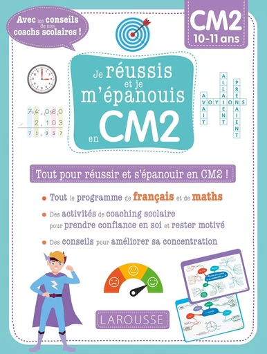 Je réussis et je m'épanouis en CM2 - Marine Duvouldy, Audrey Forest - LAROUSSE