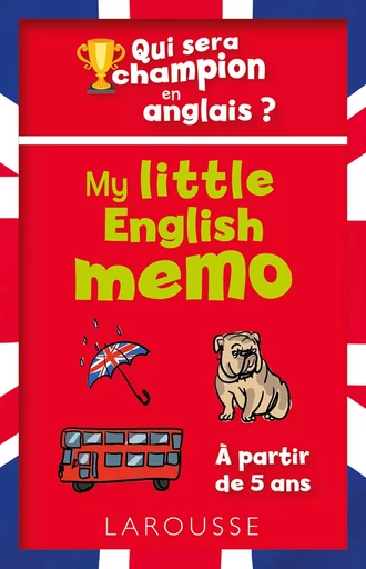 My little english memo - Céline LECLERC - LAROUSSE