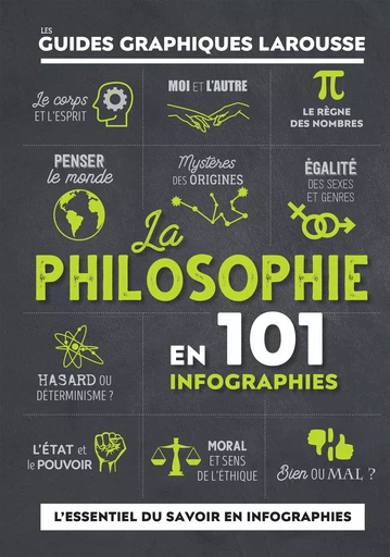 La Philosophie en 101 infographies - Guides graphiques larousse -  - LAROUSSE