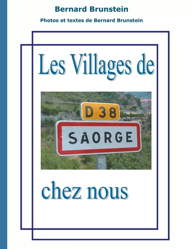 Les villages de chez nous - Bernard Brunstein - BOOKS ON DEMAND