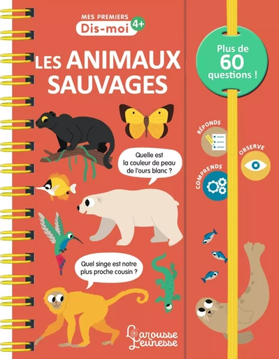 Les animaux sauvages - Cécile Jugla - LAROUSSE