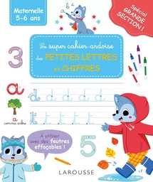 Mon super cahier ardoise GS - Petites lettres - Chiffres