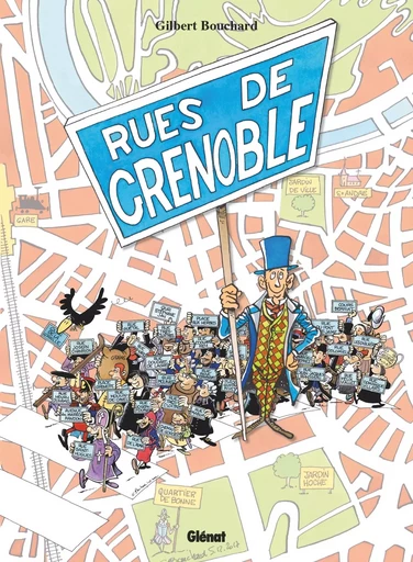 Les Rues de Grenoble en BD NE -  - GLENAT