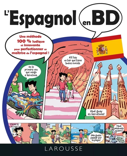 L'espagnol en BD -  Collectif - LAROUSSE