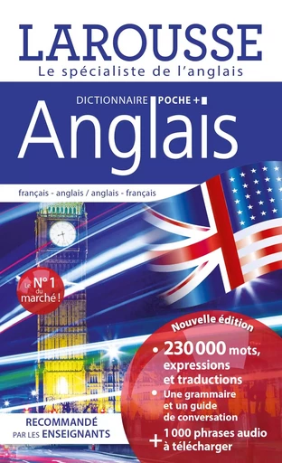 Larousse dictionnaire poche plus Anglais -  Collectif - LAROUSSE