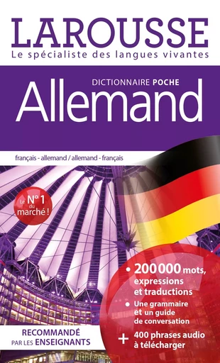 Dictionnaire Larousse poche Allemand -  Collectif - LAROUSSE